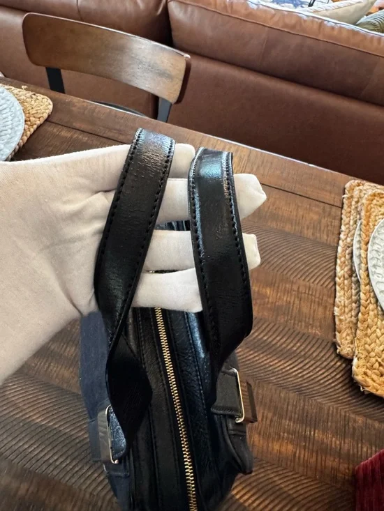 Kate Spade Jacquard &
Leather Shoulder Bag with Structured Designed preloved ❤️ - Picture 10 of 17